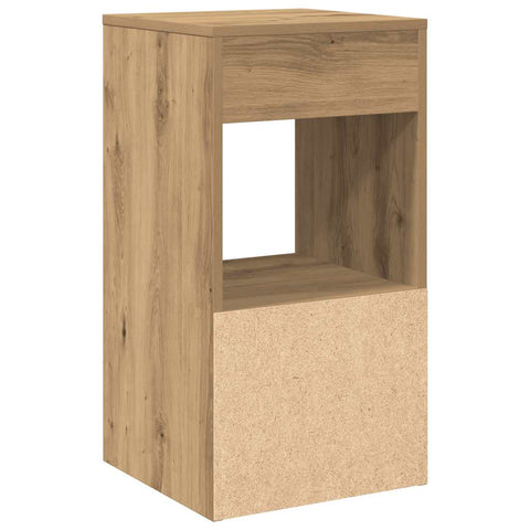 vidaXL Bedside Cabinets with Drawer 2 pcs Artisan Oak 35x34x66.5 cm