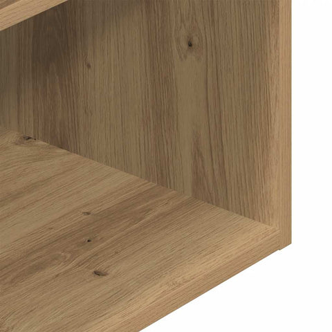 vidaXL Bedside Cabinets with Drawer 2 pcs Artisan Oak 35x34x66.5 cm