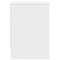 vidaXL Bedside Cabinet with Drawer White 39x28x41 cm