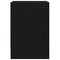 vidaXL Bedside Cabinet with Drawer Black 39x28x41 cm