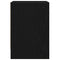 vidaXL Bedside Cabinets 2 pcs with Drawer Black 39x28x41 cm