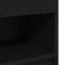 vidaXL Bedside Cabinets 2 pcs with Drawer Black 39x28x41 cm