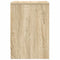 vidaXL Bedside Cabinets 2 pcs with Drawer Sonoma Oak 39x28x41 cm