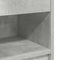 vidaXL Bedside Cabinets 2 pcs with Drawer Concrete Grey 39x28x41 cm