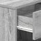 vidaXL Bedside Cabinets 2 pcs with Drawer Grey Sonoma 39x28x41 cm