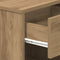 vidaXL Bedside Cabinets 2 pcs with Drawer Artisan Oak 39x28x41 cm