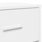 vidaXL Bedside Cabinet with Drawer White 40x34x50 cm