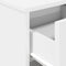 vidaXL Bedside Cabinets 2 pcs with Drawer White 40x34x50 cm