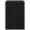vidaXL Bedside Cabinet with Drawer Black 40x34x50 cm