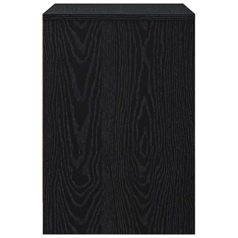 vidaXL Bedside Cabinets 2 pcs with Drawer Black 40x34x50 cm