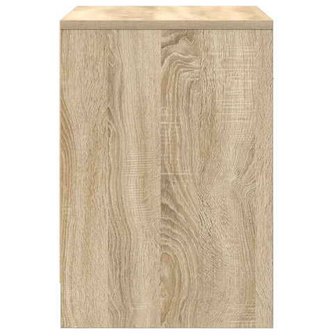 vidaXL Bedside Cabinet with Drawer Sonoma Oak 40x34x50 cm
