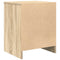 vidaXL Bedside Cabinet with Drawer Sonoma Oak 40x34x50 cm