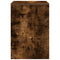 vidaXL Bedside Cabinets 2 pcs with Drawer Smoked Oak 40x34x50 cm
