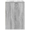 vidaXL Bedside Cabinet with Drawer Grey Sonoma 40x34x50 cm