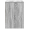 vidaXL Bedside Cabinets 2 pcs with Drawer Grey Sonoma 40x34x50 cm