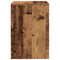 vidaXL Bedside Cabinet with Drawer Old Wood 40x34x50 cm