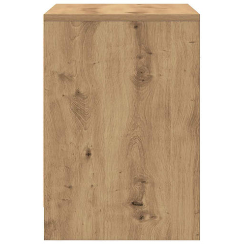 vidaXL Bedside Cabinet with Drawer Artisan Oak 40x34x50 cm