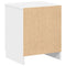 vidaXL Bedside Cabinets 2 pcs with 2 Drawers White 40x36x50 cm