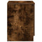 vidaXL Bedside Cabinets 2 pcs with 2 Drawers Smoked Oak 40x36x50 cm