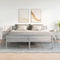 vidaXL Bedside Cabinets 2 pcs with 2 Drawers Grey Sonoma 40x36x50 cm