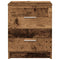 vidaXL Bedside Cabinet with 2 Drawers Old Wood 40x36x50 cm