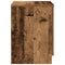 vidaXL Bedside Cabinet with 2 Drawers Old Wood 40x36x50 cm