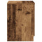 vidaXL Bedside Cabinets 2 pcs with 2 Drawers Old Wood 40x36x50 cm