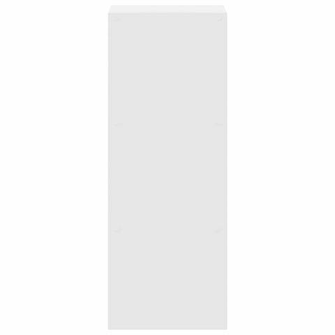 vidaXL Bookcase Stackable White 30x30x80 cm Engineered Wood
