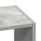 vidaXL Bookcase Stackable Concrete Grey 30x30x80 cm Engineered Wood