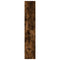 vidaXL Bookcases 2 pcs Stackable Smoked Oak 30x30x80 cm Engineered Wood