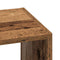 vidaXL Bookcase Stackable Old Wood 30x30x80 cm Engineered Wood