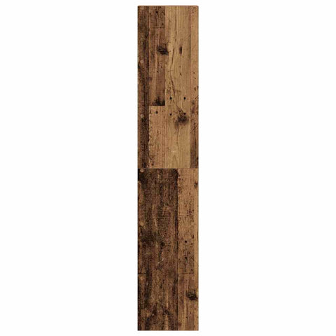 vidaXL Bookcases 2 pcs Stackable Old Wood 30x30x80 cm Engineered Wood