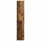 vidaXL Bookcases 2 pcs Stackable Old Wood 30x30x80 cm Engineered Wood