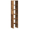 vidaXL Bookcases 2 pcs Stackable Old Wood 30x30x80 cm Engineered Wood