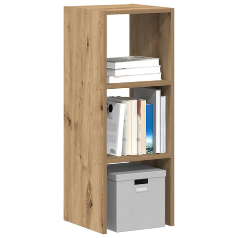vidaXL Bookcase Stackable Artisan Oak 30x30x80 cm Engineered Wood