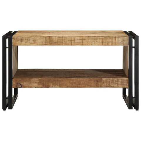 vidaXL Coffee Table 70x50x38 cm Solid Rough Wood Mango
