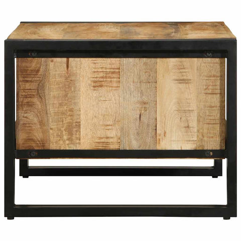 vidaXL Coffee Table 70x50x38 cm Solid Rough Wood Mango