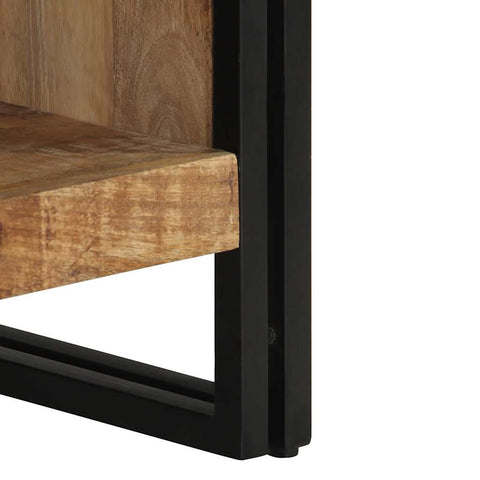 vidaXL Coffee Table 70x50x38 cm Solid Rough Wood Mango