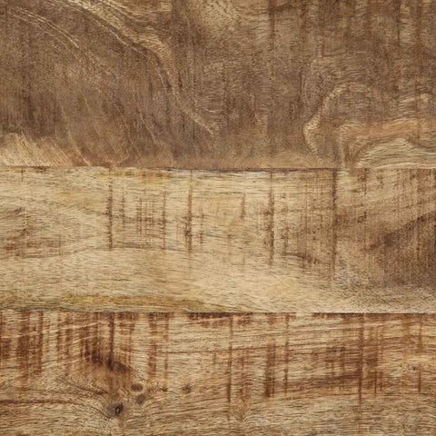 vidaXL Coffee Table 50x50x38 cm Solid Rough Wood Mango