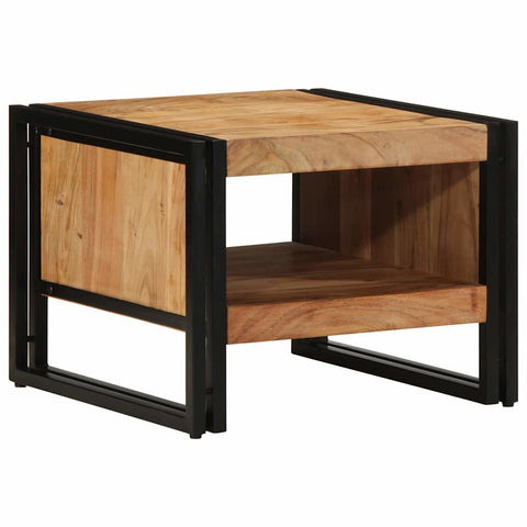 vidaXL Coffee Table 50x50x38 cm Solid Wood Acacia