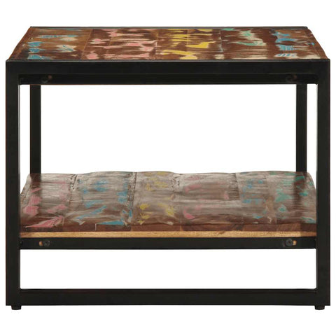 vidaXL Coffee Table Multicolour 90x50x38 cm Solid Wood Reclaimed