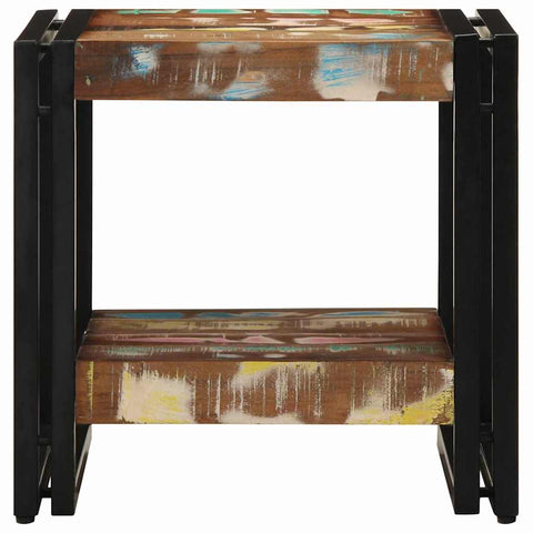 vidaXL Coffee Table Multicolour 40 x 40 x 38 cm Solid reclaimed wood
