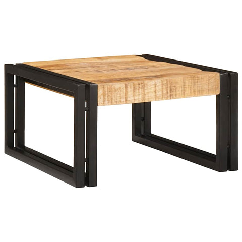 vidaXL Bathroom Shelf 40 x 50 x 23 cm Solid Mango Wood, Iron