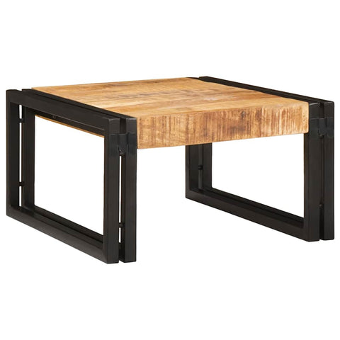 vidaXL Bathroom Shelf 40 x 50 x 23 cm Solid Mango Wood, Iron