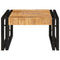 vidaXL Bathroom Shelf 40 x 50 x 23 cm Solid Mango Wood, Iron