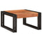 vidaXL Bathroom Shelf 40 x 50 x 23 cm Solid Mango Wood, Iron
