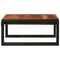 vidaXL Bathroom Shelf 40 x 50 x 23 cm Solid Mango Wood, Iron