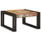 vidaXL Bathroom Shelf 60 x 50 x 23 cm Solid Mango Wood, Iron