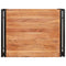 vidaXL Bathroom Shelf 65 x 50 x 23 cm Solid Mango Wood, Iron