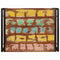 vidaXL Bathroom Shelf 65 x 50 x 23 cm Solid Mango Wood, Iron